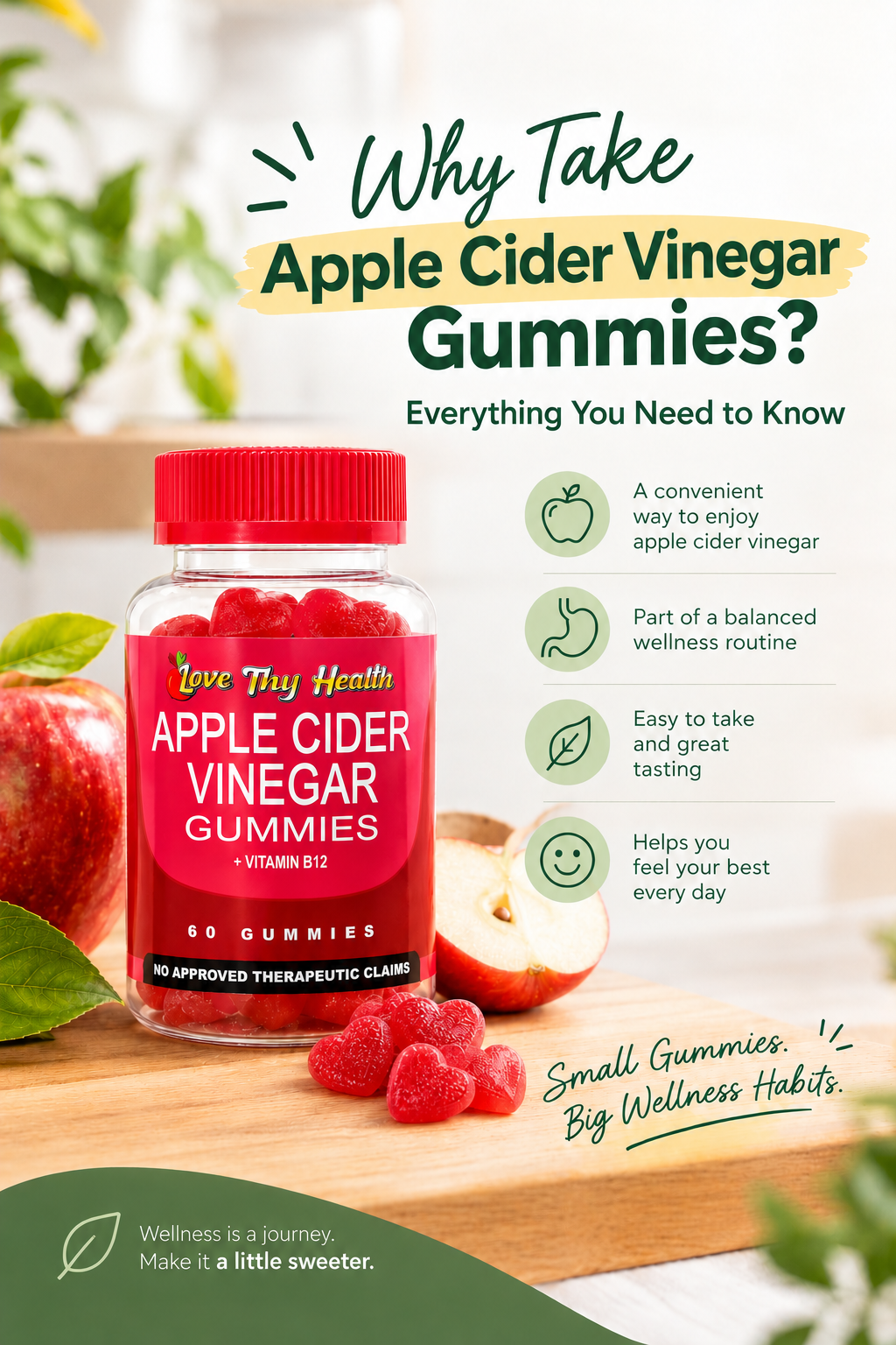 Why Take Apple Cider Vinegar Gummies? Everything You Need to Know