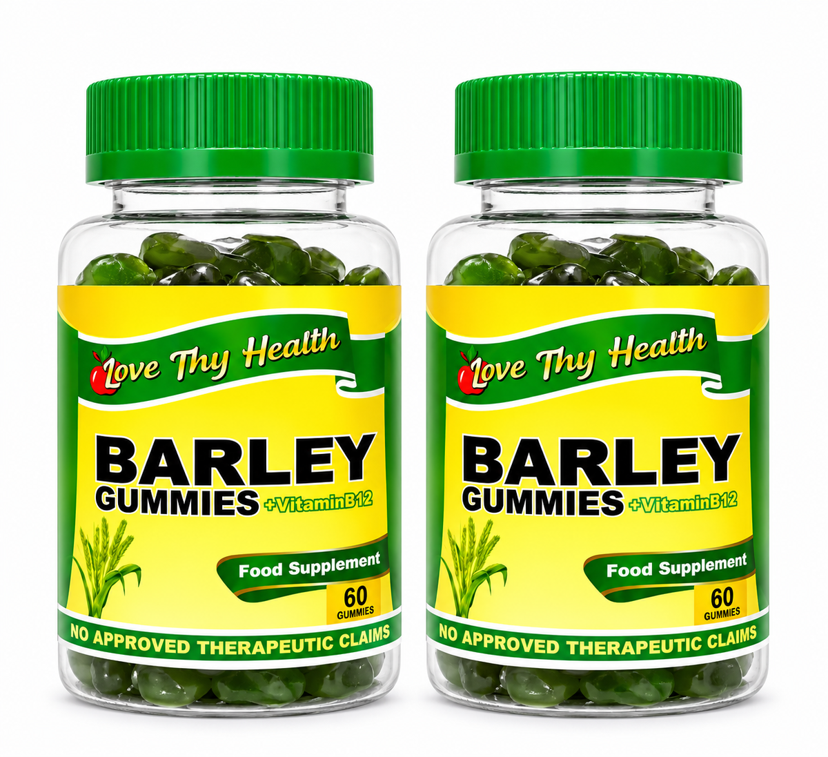 2-Bottle Barley Gummies