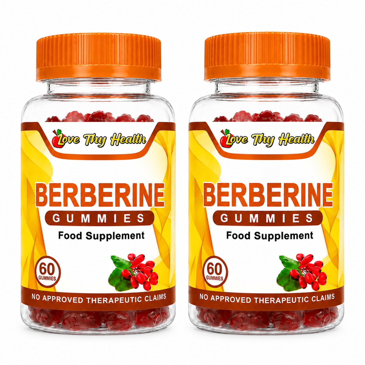 2-Bottle Berberine Gummies